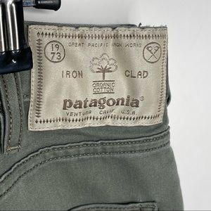 Patagonia Men's Performance Twill Jeans Army Green Pants